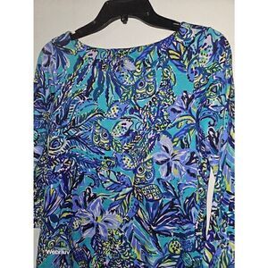 Lilly Pulitzer long-sleeve Cassie dress 100% Cotton.